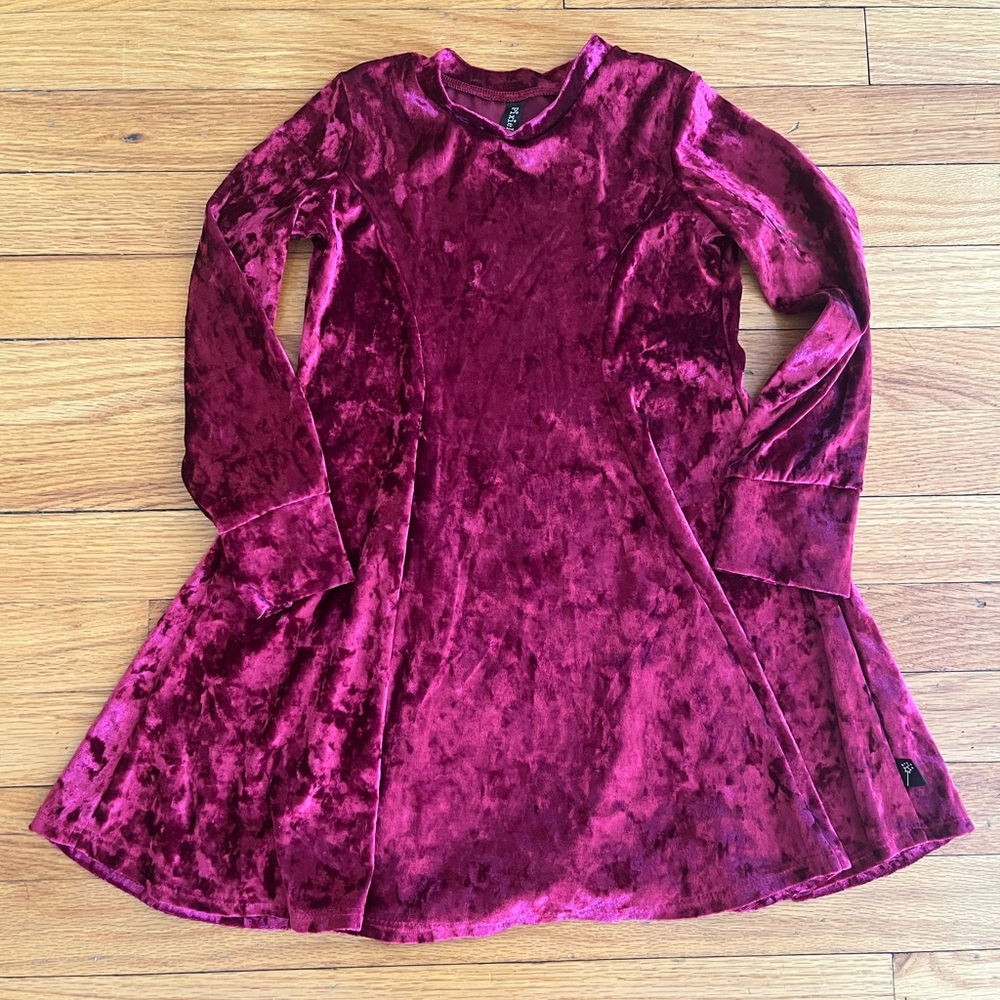 Pixie‎ Lane Velour dress girls 5 yrs old